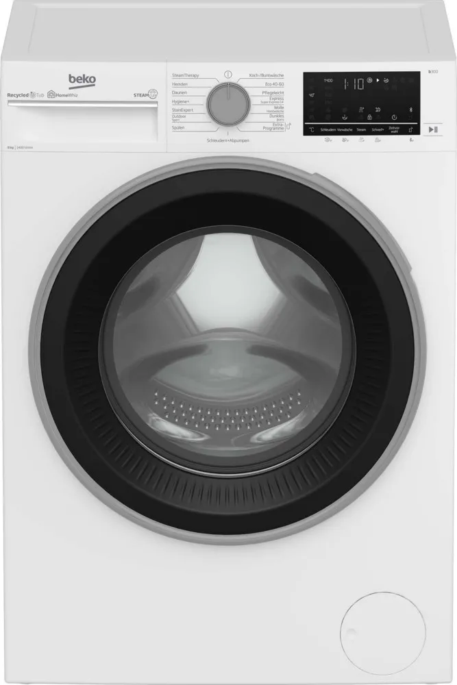 Beko Waschautomat m.XL-Tür B3WFU58415W1 - Hauslieblinge Beko Waschautomat m.XL-Tür B3WFU58415W1