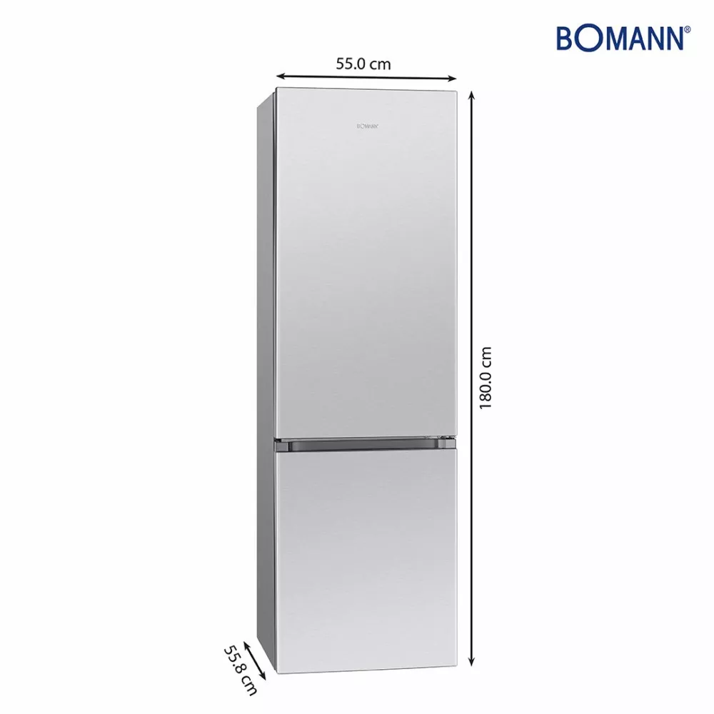 Bomann-DA-KAOEhl-Gefrierkombi-KG-184-1-inox-look-1650090_4-details - Hauslieblinge