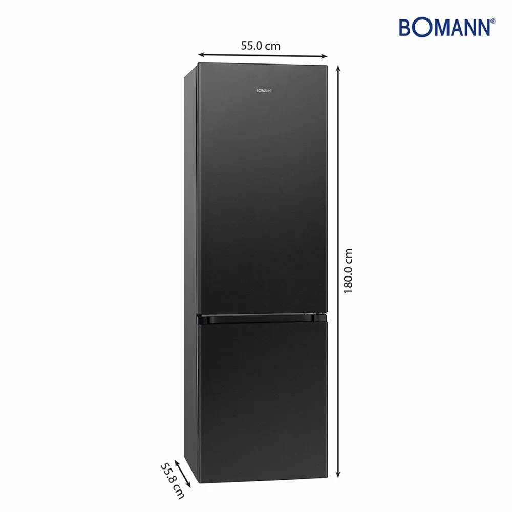 Bomann-DA-KAOEhl-Gefrierkombi-KG-184-1-sw-ix-look-1650091_4-details - Hauslieblinge