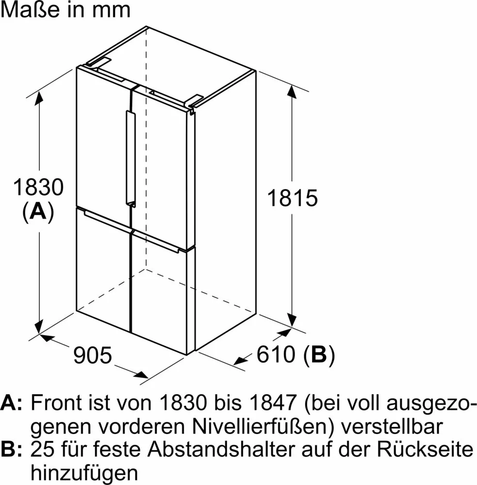Bosch-MDA-MultiDoorKAOEhl-Gefrierkombi-KFN96APEA-1645436_2-details - Hauslieblinge