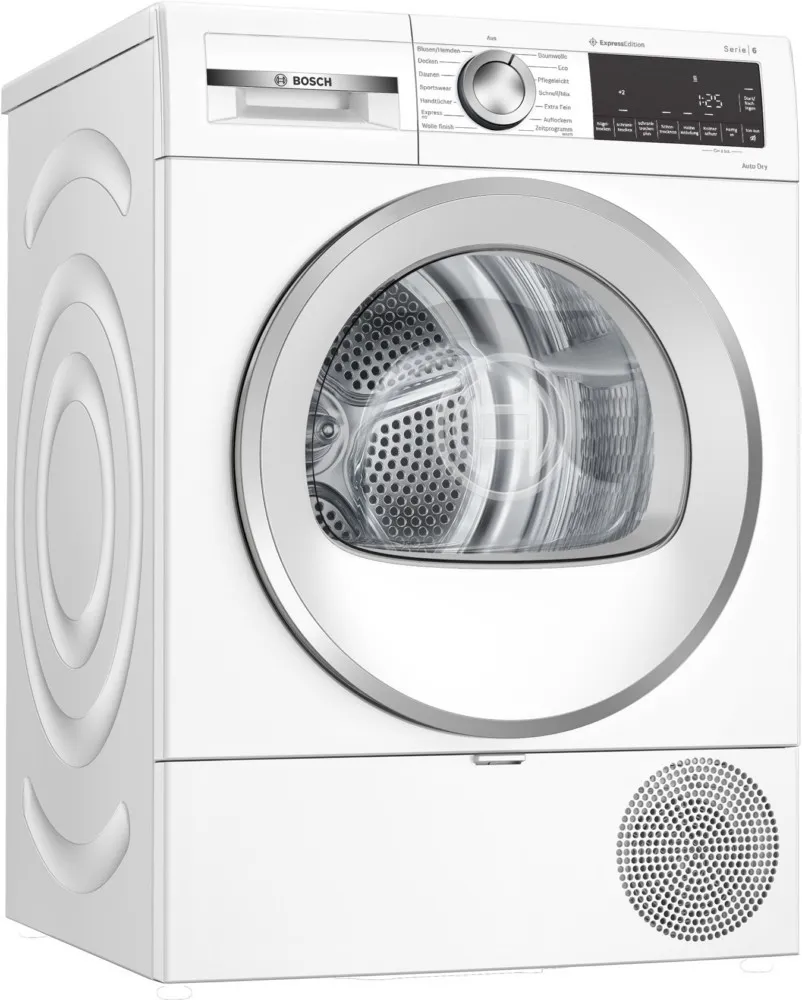 Bosch MDA Wärmepumpentrockner WQG2410H1 - Hauslieblinge Bosch MDA Wärmepumpentrockner WQG2410H1