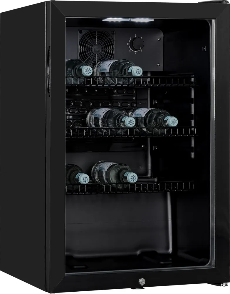 EXQUISIT Getränke-Kühlgerät GKS120-GT-160C sw