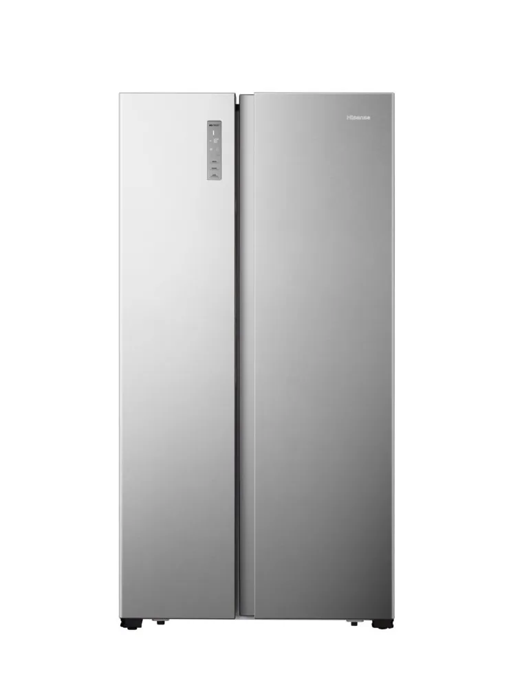 Hisense Kühl/Gefrierkombi SbS RS 677 N4BIE inox-lo