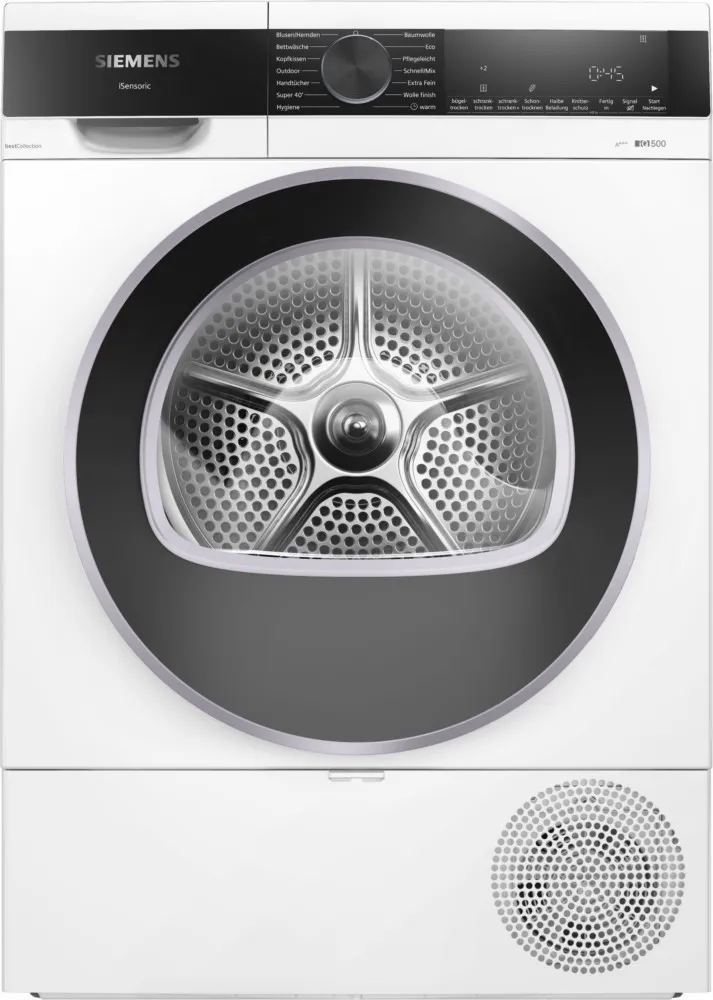 Siemens MDA Wärmepumpentrockner WQ33G2DG1 - Hauslieblinge Siemens MDA Wärmepumpentrockner WQ33G2DG1