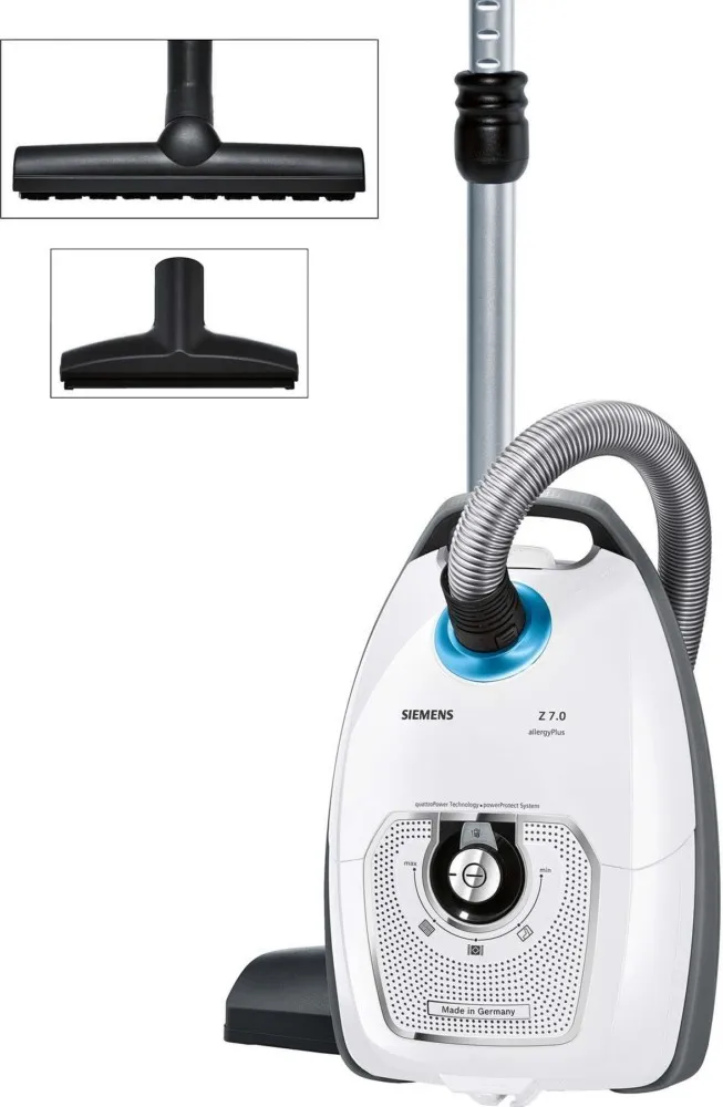 Siemens SDA Bodenstaubsauger VSZ7442S ws - Hauslieblinge Siemens SDA Bodenstaubsauger VSZ7442S ws