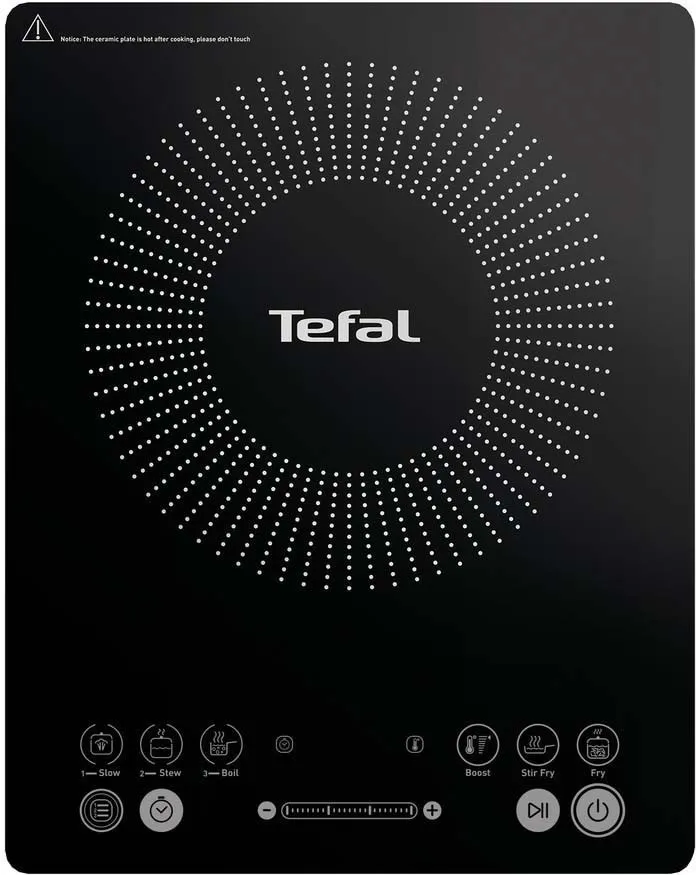Tefal TEF Induktionsplatte IH 2108 sw